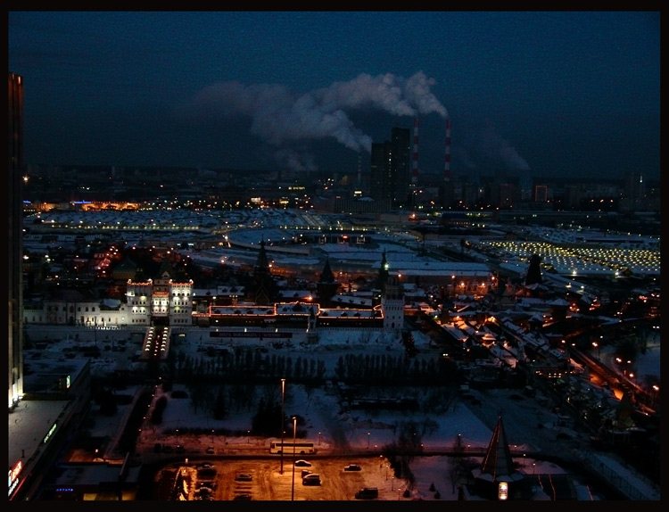 photo "Izmajlovo, Moscow. The last ray of Sunset" tags: landscape, architecture, sunset