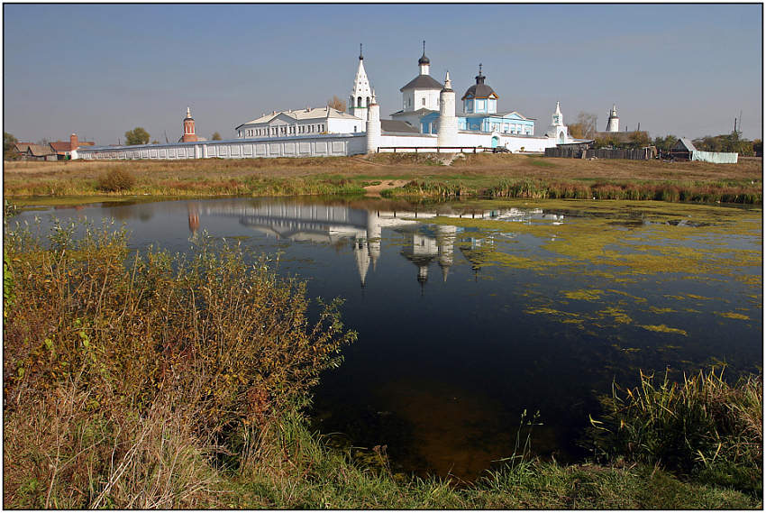 фото "Бобренев монастырь" метки: архитектура, пейзаж, вода