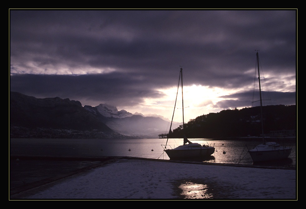 фото "Early Morning on the lake" метки: пейзаж, зима