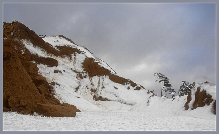 photo "Winter on sandy hills" tags: landscape, mountains, winter
