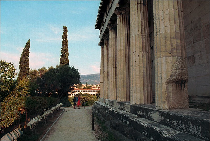 photo "Amongst the collones" tags: architecture, travel, landscape, Europe