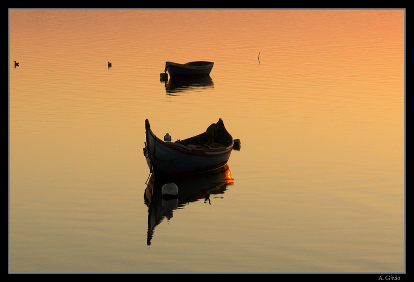 photo "Tied until tomorrow" tags: landscape, sunset, water