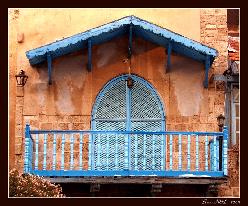 photo "The old-fashioned balcony" tags: architecture, misc., landscape, 
