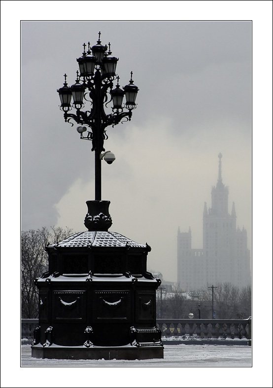 фото "Еще одно холодное московское утро" метки: архитектура, пейзаж, зима