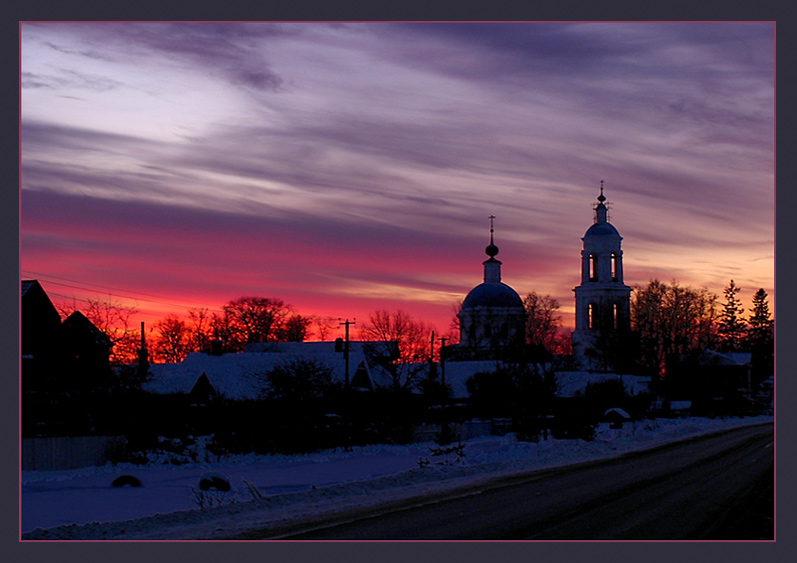 photo "***" tags: landscape, architecture, sunset