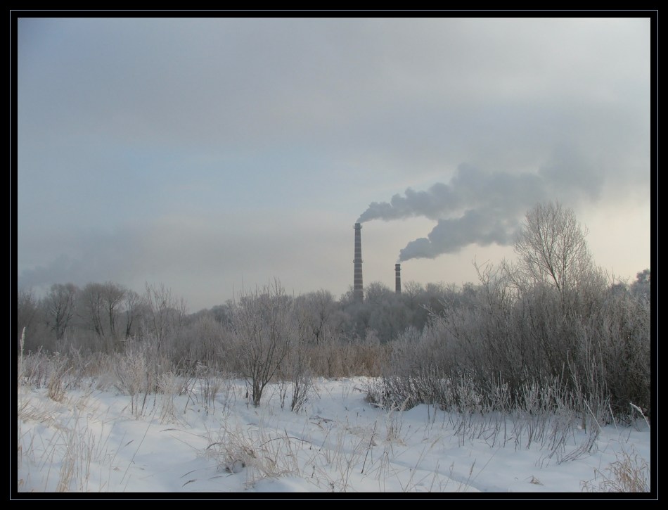 photo "Blue landscape" tags: landscape, winter