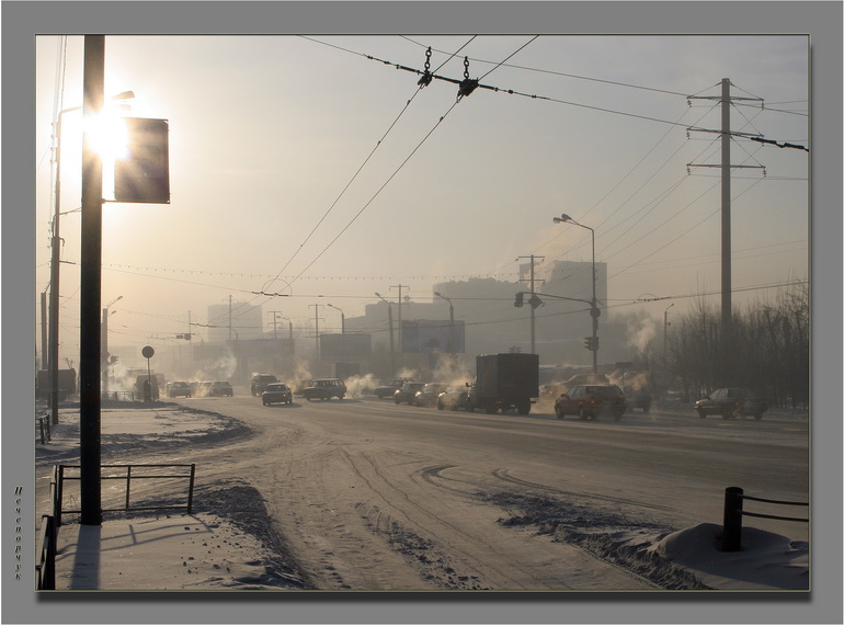 фото "Обжигающее холодом утро" метки: пейзаж, жанр, зима