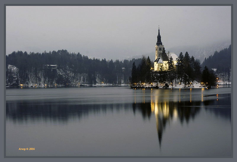 photo "Tranquillity" tags: landscape, night, water