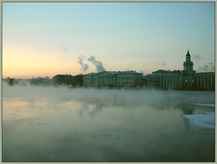 фото "Морозный Петербург" метки: архитектура, пейзаж, 