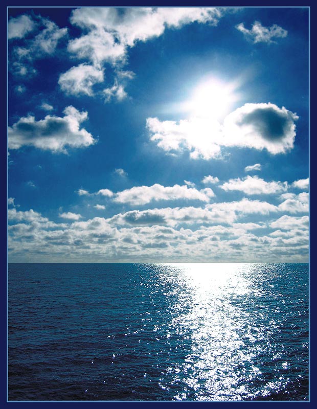 фото "У синего-синего моря..." метки: пейзаж, вода, облака