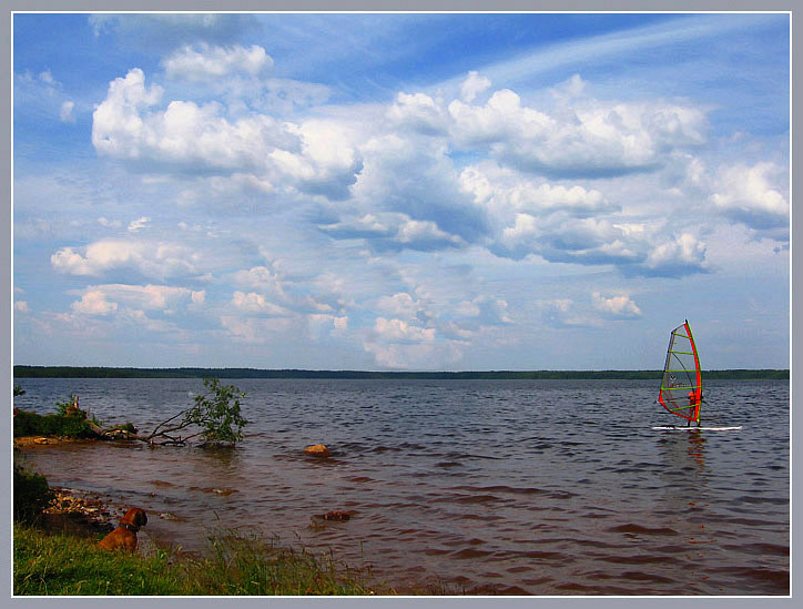 photo "Summer" tags: landscape, clouds, summer