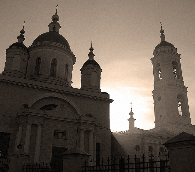 photo "Taganka" tags: architecture, black&white, landscape, 