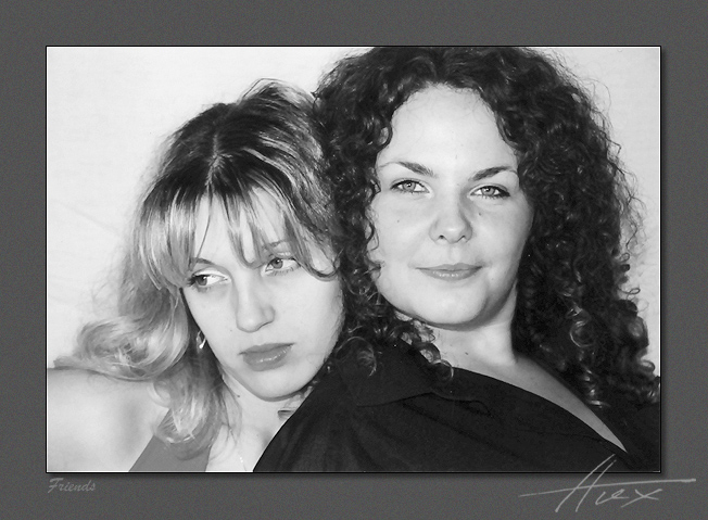 photo "Friends" tags: portrait, woman