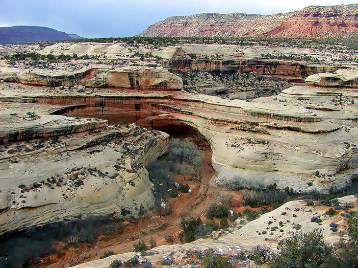 photo "Natural Bridges Utah" tags: landscape, travel, North America, winter