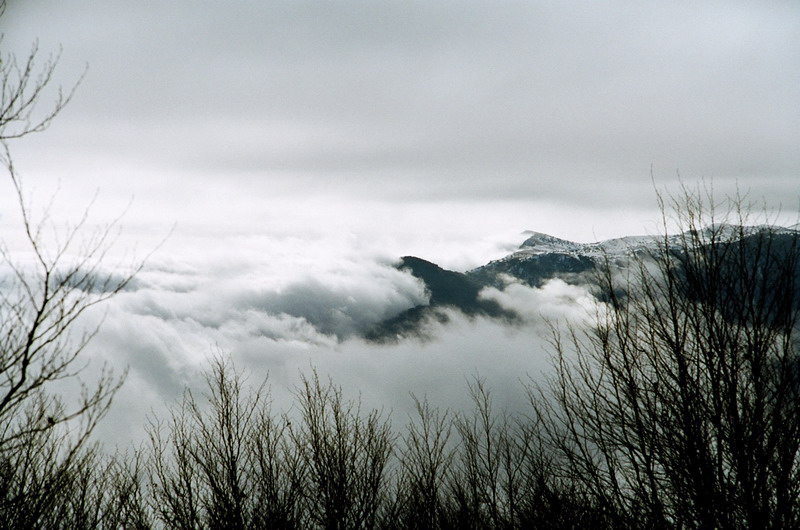 photo "Above the clouds" tags: landscape, clouds, mountains