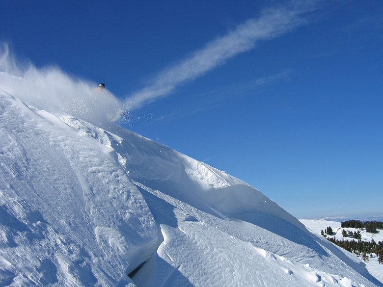 photo "- f l i g h t -" tags: sport, landscape, winter