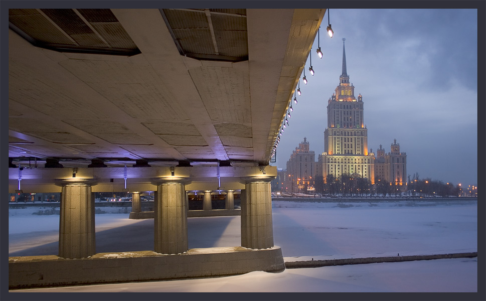photo "The Moscow evening" tags: architecture, landscape, 