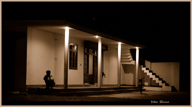 photo "home alone" tags: architecture, genre, landscape, 
