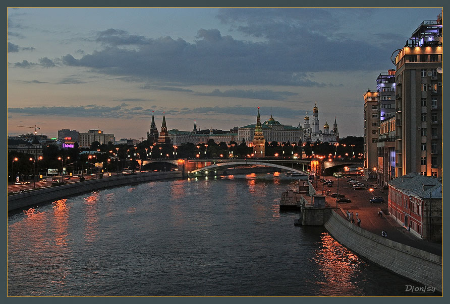 photo "Evening Moscow" tags: landscape, 