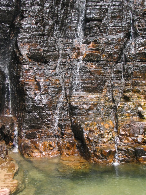 photo "Twin Falls, fragment" tags: travel, landscape, Australia, mountains