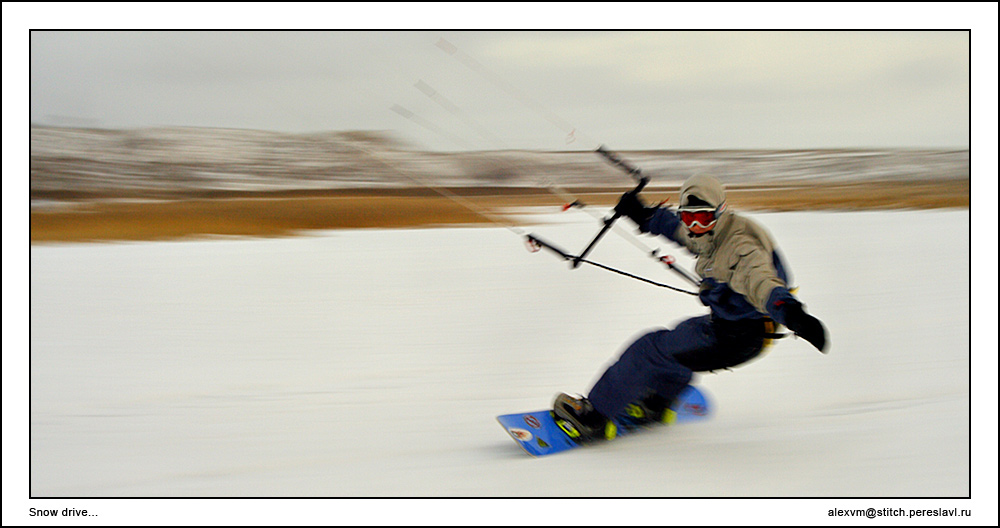 photo "Snow Drive..." tags: sport, 