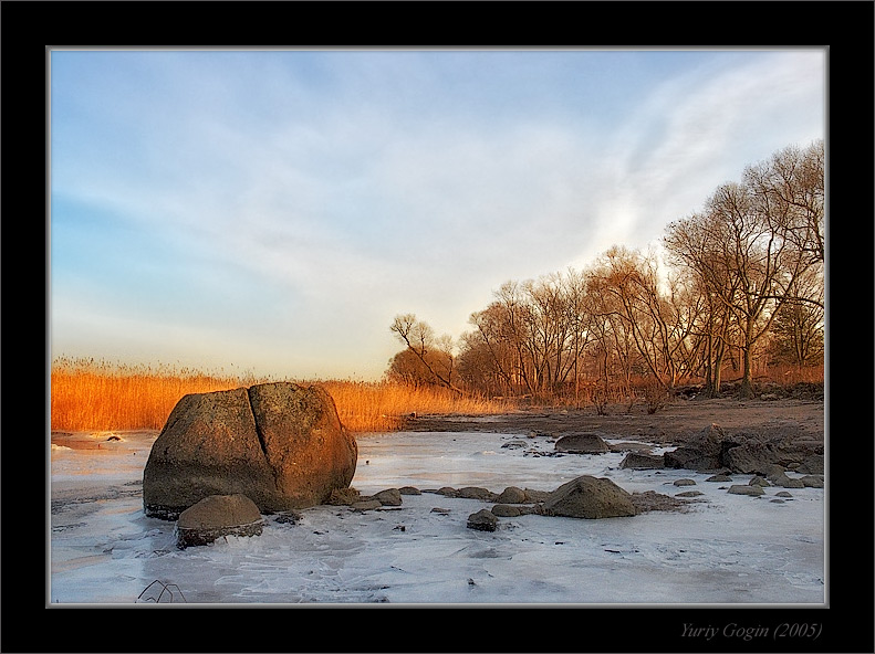 photo "Winter gulf #5" tags: landscape, water, winter