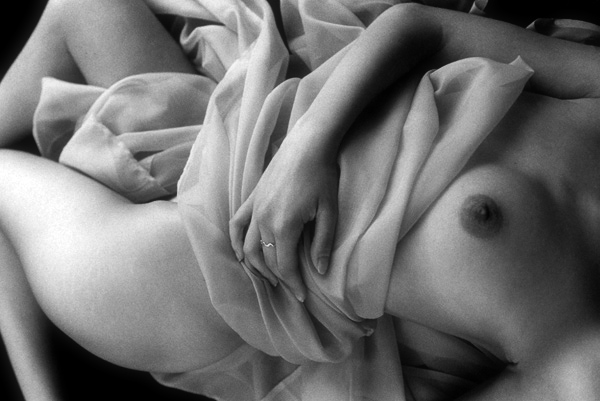 Naked anonymous, nude, black&amp;white