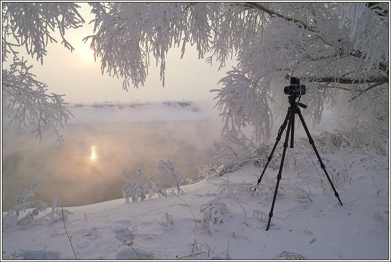 фото "Фотка друга" метки: пейзаж, вода, зима