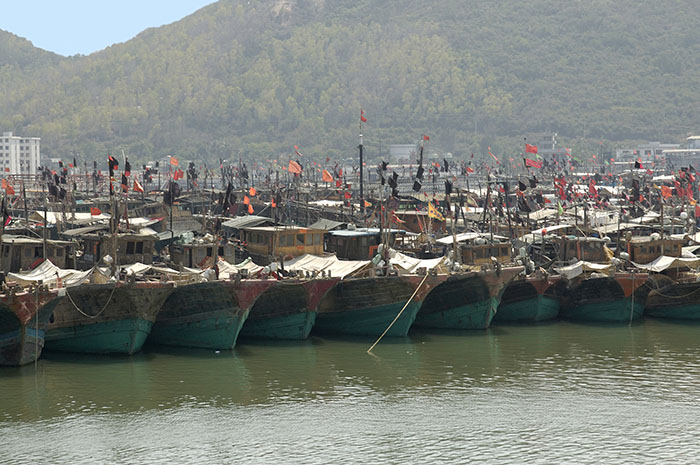 фото "Лодки в Санья" метки: путешествия, Азия