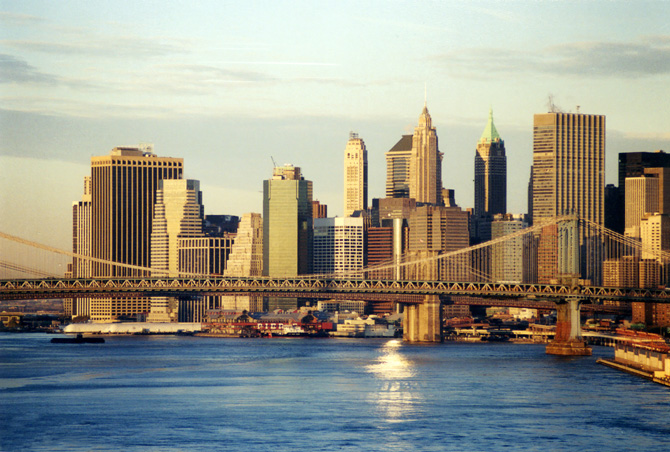 photo "My New York" tags: landscape, architecture, water