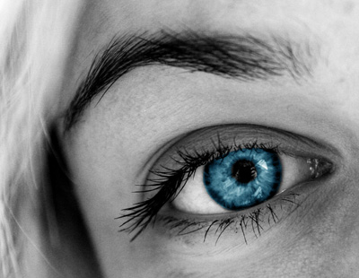 photo "Blue eye" tags: macro and close-up, portrait, woman