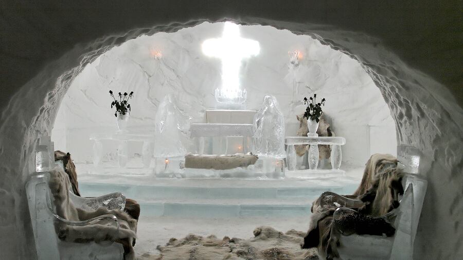 фото "The ice Chapel" метки: интерьер, 