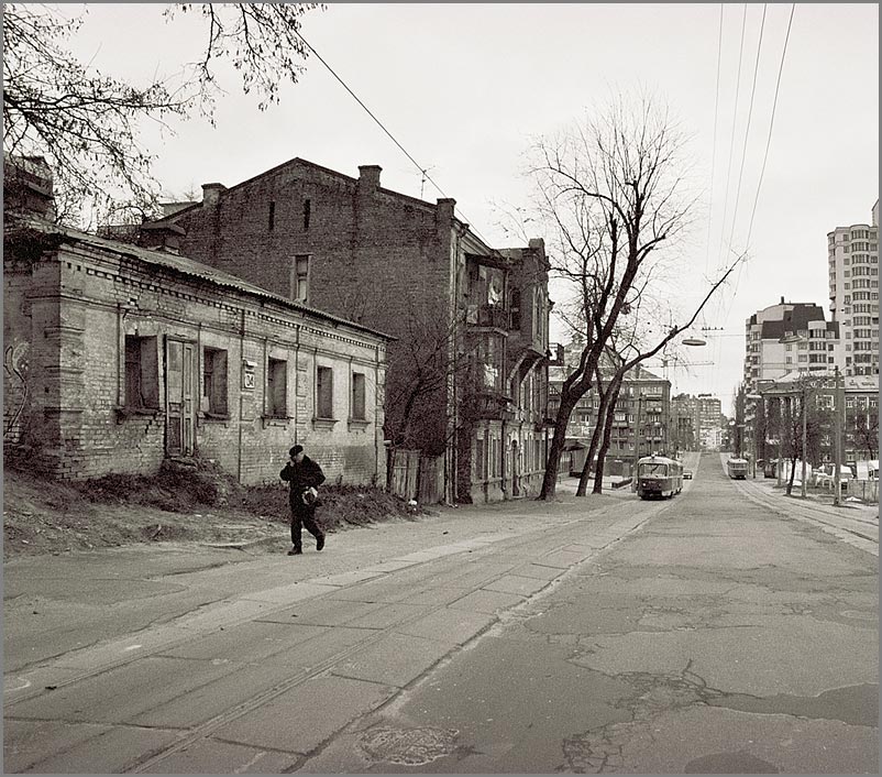 фото "Восемнадцатый маршрут" метки: архитектура, черно-белые, пейзаж, 