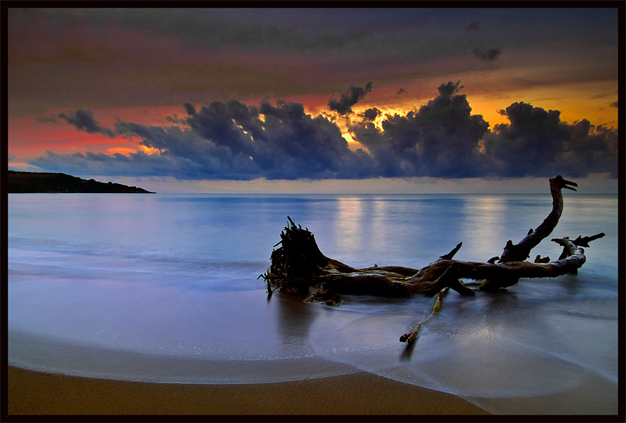 photo "Caribbean Light" tags: landscape, sunset, water