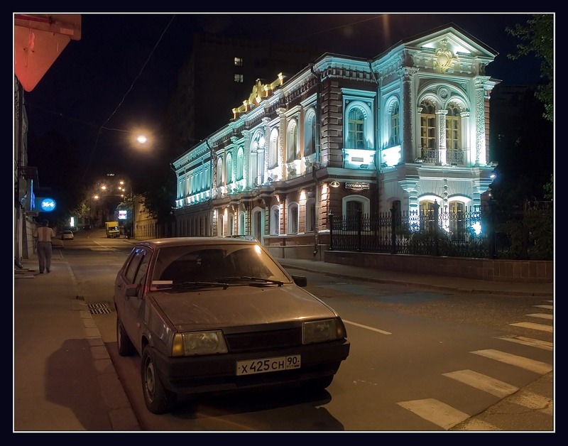 фото "Арбатская ночь" метки: пейзаж, ночь