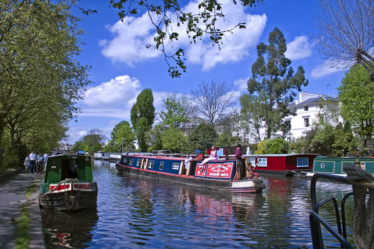 photo "Canal People" tags: landscape, water