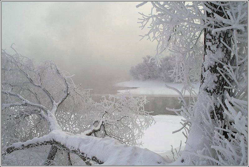 photo "***" tags: landscape, water, winter