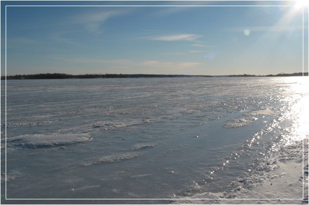 photo "Ottawa River (QC)" tags: landscape, water, winter