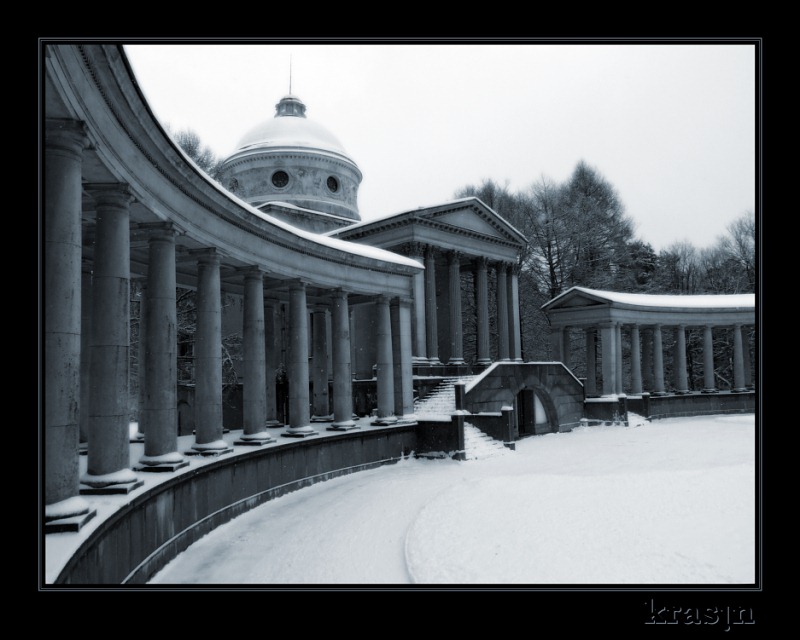 photo "Manor" tags: architecture, landscape, winter