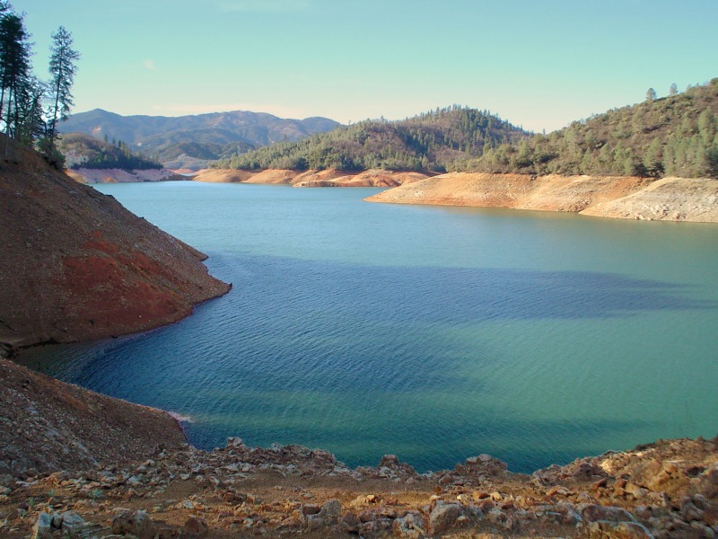 photo "^ Shasta lake .^" tags: landscape, summer, water