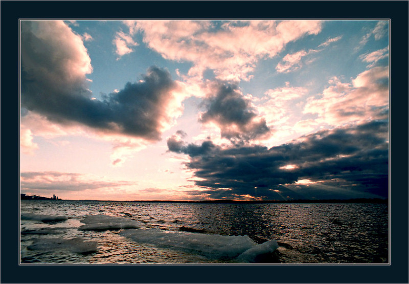 фото "*8" метки: пейзаж, закат, облака