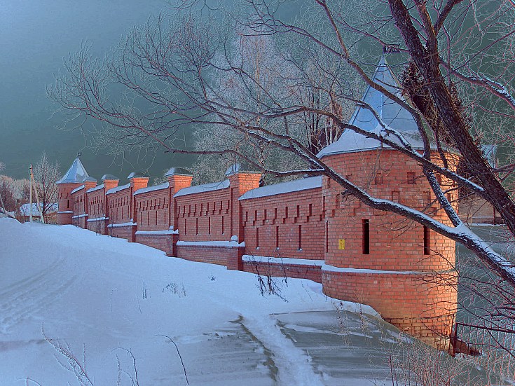 photo "***" tags: architecture, landscape, winter