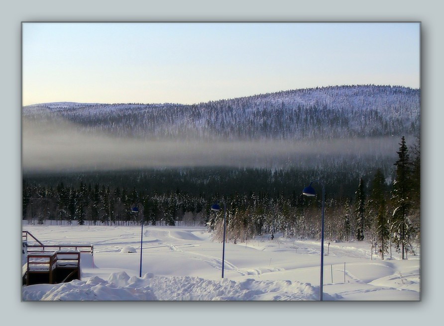 фото "Полдень в Финляндии" метки: пейзаж, зима