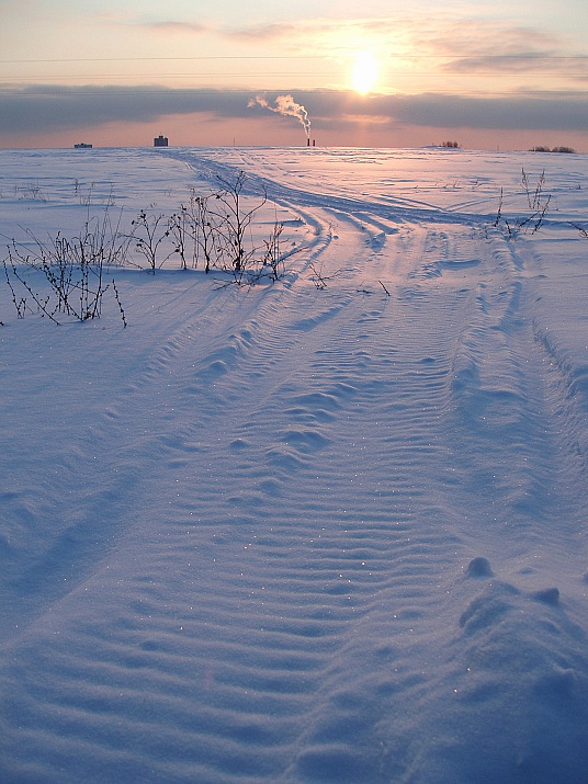 photo "***" tags: landscape, sunset, winter