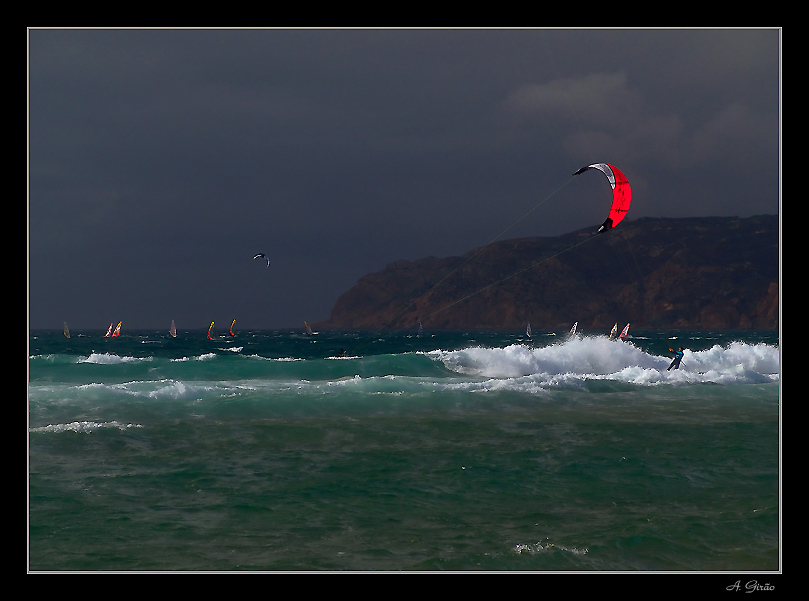 photo "Wind and waves" tags: sport, landscape, water