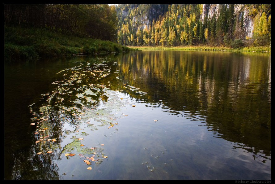 photo "Ural. Chusovaya river / 0156_0006" tags: landscape, autumn, rocks, water