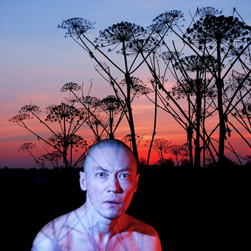 photo "Heracleum" tags: portrait, montage, man