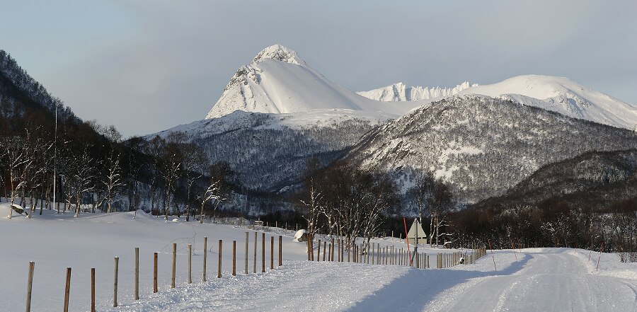 фото "Winter road #2" метки: пейзаж, горы, зима