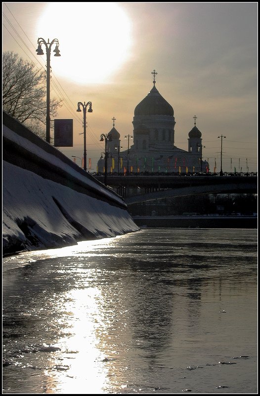 фото "На реке." метки: архитектура, пейзаж, 