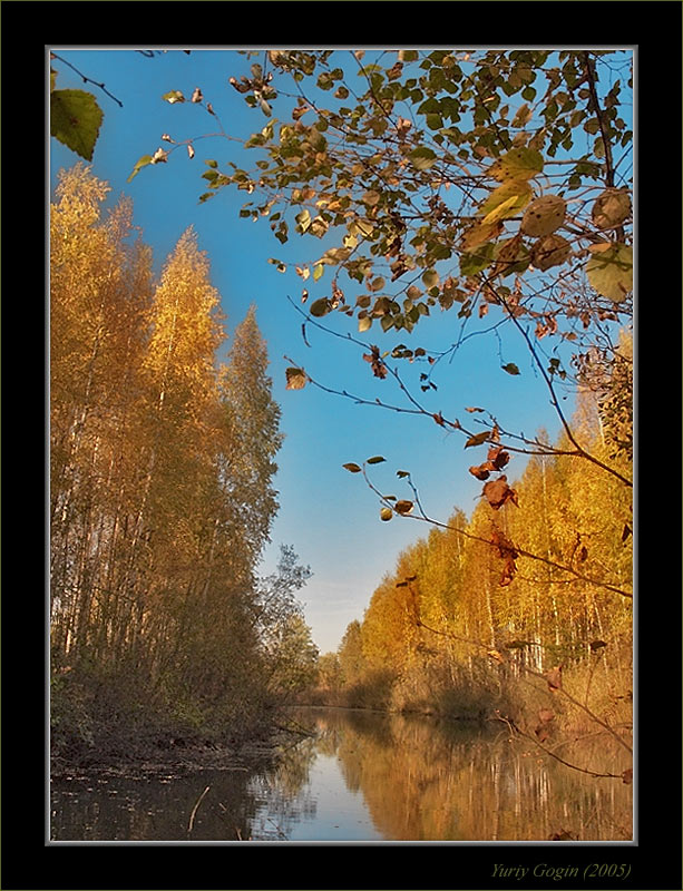 photo "Autumn emptiness" tags: landscape, autumn, water